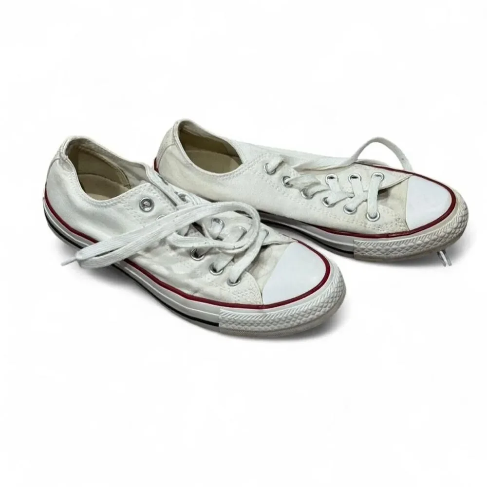 Converse White Low Tops - Picture 2 of 8